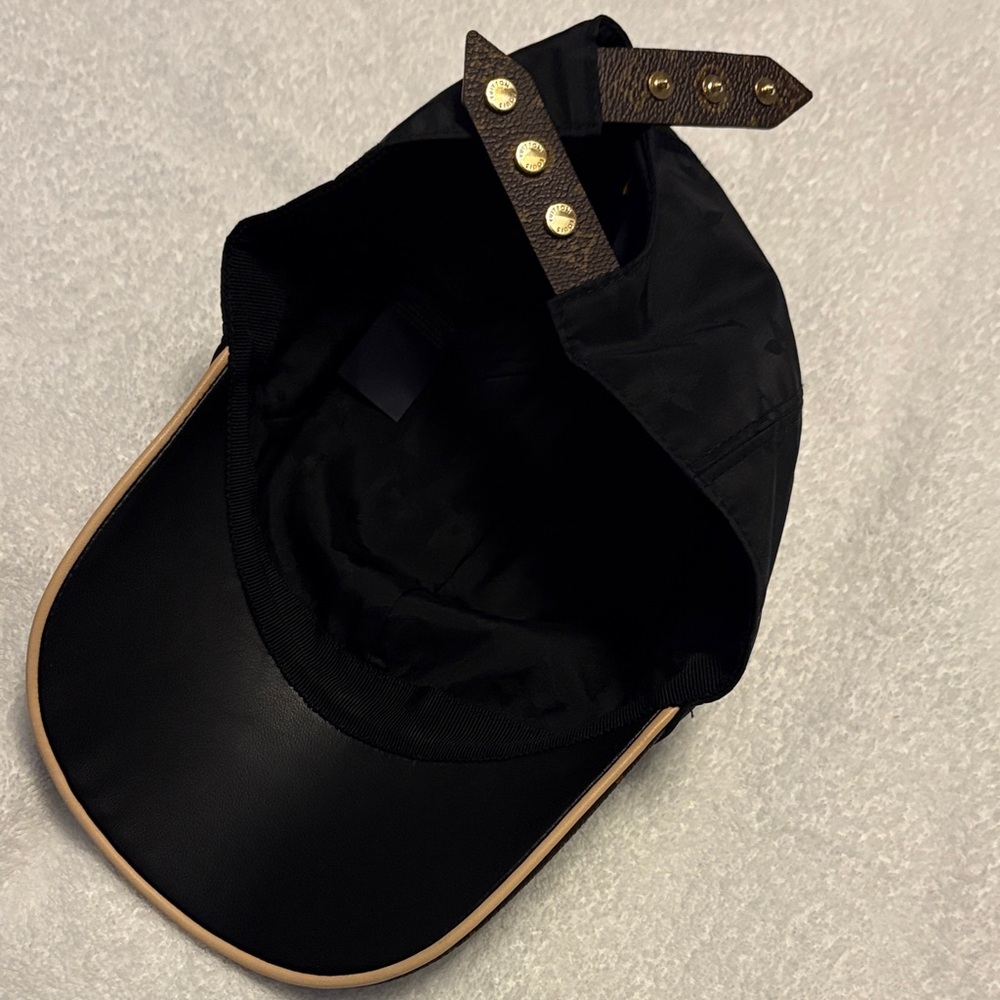 Louis Vuitton Black and Brown Monogram Hat - Picture 5 of 6